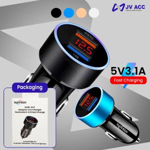 NANVAN NVN-SV7 CAR CHARGER MOBIL FAST CHARGING 22.5W DUAL USB