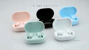 A6S TWS Wireless Bluetooth Earphones Earbuds for Android IOS With Microphone Sports Headphones Noise Bluetooth Wireless Earphone Gaming Bluetooth