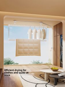 MINGZHI | Double Layer Manual Indoor Clothes Drying Rack