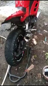 Knalpot Leovince Pelangi untuk Motor R15 & CBR 150R