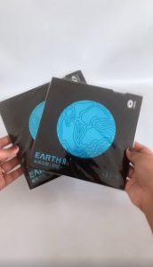 Karet Pingpong YINHE EARTH II Rubber Spons Bet Bat Tenis Meja Hitam Merah Soft Medium