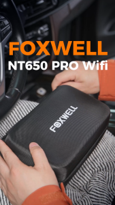 FOXWELL NT650 PRO OBD2 Scanner Engine ABS SRS Bidirectional Diagnostic Scan Tool With 26+ Maintenance Service OBDII Car Code Reader Automotive Scanner Lifetime Free Update via WiFi