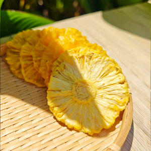 Original Flavor Pineapple Dry Fruits Handmade No Added Sugar No Additives Special Product from Xishuangbanna Dai Autonomous Prefecture