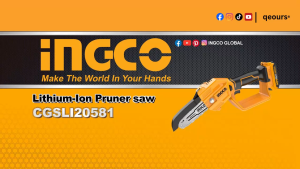 INGCO 20V 5" LI-ION PRUNER SAW | CGSLI20581 CGSLI2058