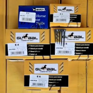 250 Pcs Paku Ladam Paku Kuda Paku Sepatu Tapal Kuda Paku Tapal Kuda Import Paku Sepatu Tapal Kuda Stainless Steel