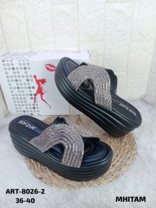 SANDAL WEDGES IMPORT WANITA SOFIYA 8026-2