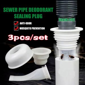 40/50/70mm Sink Drain Stopper Silicone Drain Pipe Deodorant Sealing Plug Floor Drain Cover Anti Gravity Water Kitchen Accessorie