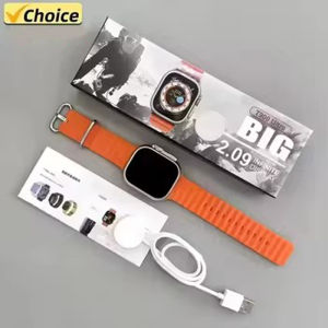 New T900 Ultra Smart Watch Men 49mm Series 9 AMOLED Screen NFC Compass Waterproof For IOS Watch IWO Ultra 9 Call Smartwatch