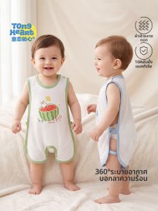 TONGLIANCHUXIN | Icy Cotton Lightweight Summer Sleeveless Baby Onesie
