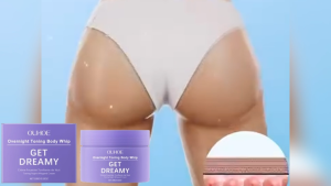 Collagen Body Firming Cream - Lifts and tightens waist abdomen and thighs reduces cellulite moisturizes and shapes the body full-body massage lotion 100g