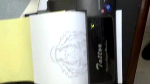 24 ชั่วโมง กระดาษลอกลาย รอยสักขนาด 11.7" x 8.3" ลอกลาย 20 ชั่วโมง กระดาษพิมพ์สำหรับรอยสัก/เจลถ่าย ราคาพิเศษ สำหรับช่างสัก คุณภาพสูง