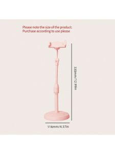 Adjustable Retractable Phone Holder Lazy Desktop Stand for Watching Drama Selfie Live Stream 1PC