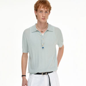 MADWITCH | Luxury Linen Blend Polo Style T Shirt