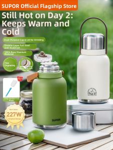 Supor | Large Capacity Stainless Steel Kids Thermos Cup