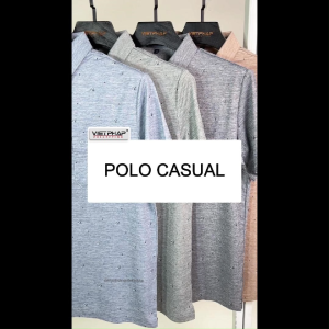 Áo Polo Nam VIỆT PHÁP Form Luxury - Thun Cotton Lạnh lịch lãm sang trọng 35913
