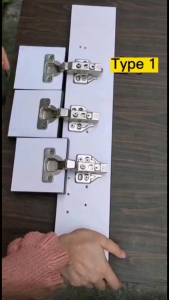 (2PCS) Senic Soft Close Concealed Hinges With Screws Stainless Steel Regular/Hydraulic Hinges for DIY Project