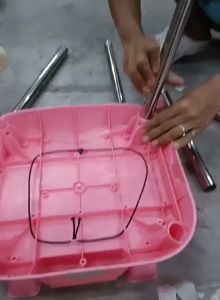 Baby Toddler Adjustable Height High Chair and Removable Table Booster Feeding Dining Seats Chairs