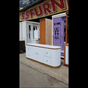 Meja TV dengan Ruang Penyimpanan & Bufet TV Desain Modern