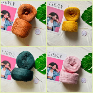 Yarn - Sợi Cotton Pima - Cotton Mỹ - Đan móc sản phẩm mùa hè - Sợi chập (Sợi siêu mền nhẹ và mát)