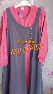 Gamis Wanita Terbaru Raunapride / RGD-115 / Fashion Muslim