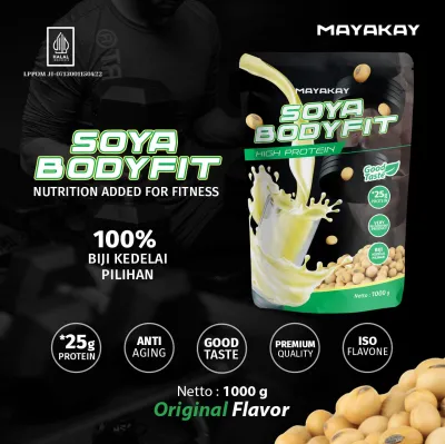 1000 gr SOYA PROTEIN SUSU FITNES DAN ENERGI WHEY SOYA PROTEIN