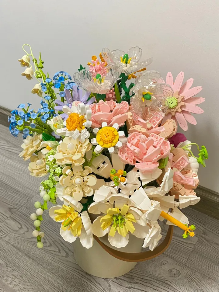 Jiaqi Toy Blooming Rose Bouquet Building Blocks Single Stem Assembly Gift  for Girlfriend Suitable for Ages 10 And above Colorful Flower Assembly Gift  Chinese Origin Jiaqi Toy - Lazada | Lazada PH