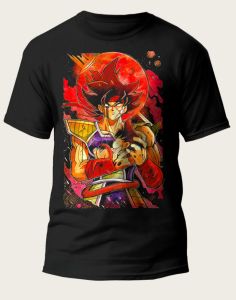 Bandai | 2025 Bandai Authorized Dragon Ball Classic Popular Character Latiz Printed Loose Fit Bestseller Super Interior Large T-shirt