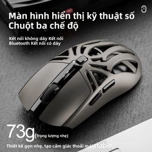 Chuột Chơi Game Không Dây Bluetooth SmailWolf RS8 2.4G Ba Chế Độ Nhẹ 12000 Dpi Có Thể Điều Chỉnh Đèn Nền Cho Thể Thao Điện Tử Và Sử Dụng Máy Tính