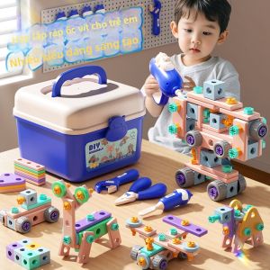 YIXIN | Bộ Đồ Chơi Tuốc Nơ Vít Giáo Dục Ghép Lắp