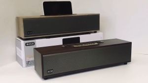 Loa Vi Tính Màu Nâu  - Để Bàn Thiết Kế Dạng Gỗ Sang Trọng - Công Suất 20W  Âm Thanh Hay  Bass Mạnh  Cực Chất - Kết Nối Bluetooth - Bảo Hành Đổi Mới