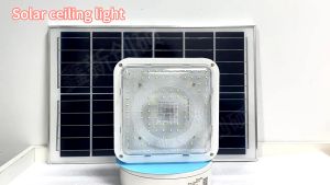 Solar Ceiling Light with solar panel outdoor waterproof IP67 solar lamp 2500W LED inside home balcony stairs bedroom lights automatically lamp room dormitory up when its dark induction with remote control
