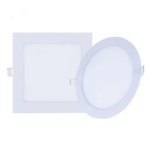 Ultra Thin LED Downlight 3W 4W 6W 9W 12W 25W Round/Square LED Ceiling Recessed Panel Downlights Indoor LED Spot Lamp AC85~265V