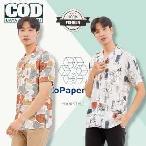 Kemeja Kasual: Kemeja Import, Pria Lengan Pendek & Vintage