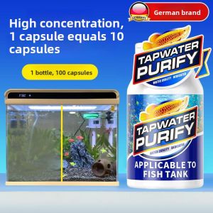 MONLEYTA | Fish Tank Water Purification Tablet One Drop Special Clear Fish Feeding Dedicated Water Purifying Tablet Odor Removal Yellow Water Clarifier