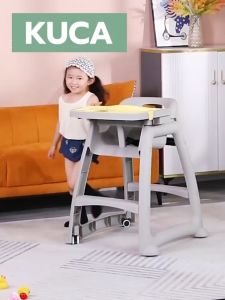 KUCA Kursi Makan Bayi Tempat Duduk Makan Bayi Piring Makan Yang Bisa Dilepas [ Garansi lima tahun ]