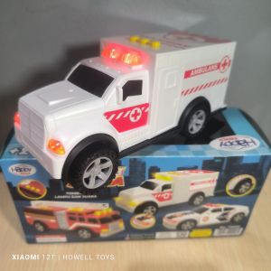 mainan mobil Ambulan mobil ambulance car sirine nyala suara dan lampu