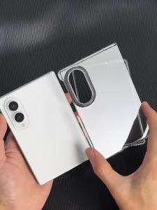 Ốp Lưng PC Cứng Trong Suốt Siêu Mỏng Cho Samsung Galaxy Z Fold 8 Fold8 ZFold8 2 Trong 1 Bảo Vệ Mặt Trước Và Mặt Sau Chống Xước Chống Trượt