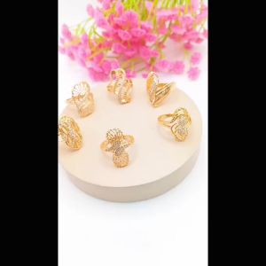 CINCIN TITANIUM MODEL DUBAI ANTI LUNTUR & ANTI KARAT (COD)