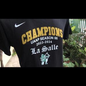 UAAP La Salle Champion 2023 & 2024 | De La Salle DLSU Green Archers Champion Shirt
