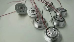 Dc12v nhúng LED chiếu sáng mini 3 Wát gạch lỗ 4-5cm bầu trời đầy sao thu nhỏ Đèn âm trần Đèn trần