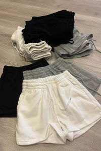 Quần Short Thể Thao American Heavyweight Mới Quần Dài Thường Ngày Quần Dài Thoải Mái Quần Dài Có Dây Rút Quần Dài Mặc Ở Nhà Quần Dài Mùa Hè