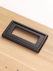 Handle Pintu Lemari Tarikan Laci Gagang Pintu Minimalis Mewah Hitam Emas Kompenen Alumunium