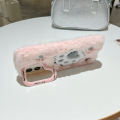 Plush Fur Cute Cat Claws Case For Samsung Galaxy A35 A05S A55 54 S24 23 Ultra S23 S24+  A14 A15 4G 5G Warm Cover Plush Case. 