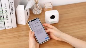 Bluetooth Mini Printer Portable Thermal Sticker Paper Phone Picture Printer Student X5