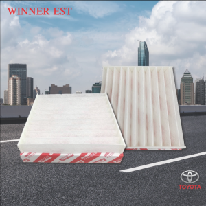 Winner กรองแอร์ Toyota Altis  08-14Avanza  06-12Camry 06-12Fortuner 05-14Hiace commuter 05Innova 05Vigo 04-15Vios 05-12Yaris 06-13 - White
