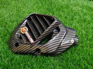 COVER RADIATOR VARIO 125 VARIO TECHNO 2013 2014 CARBON ORIGINAL HONDA