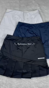 Oppa Style Shop DK025 Rok Badminton Tennis Olahraga Wanita 2 in 1 / Rok Rempel Pendek Olahraga Golf