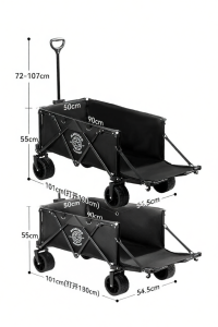 BLACK DOG | Foldable Outdoor Camping Stroller