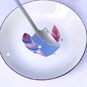 3pcs Stainless Steel Coffee Tea Spoon Retro Shovel Scoop for Dinner Ice Cream Dessert Watermelon Kitchen Tableware Bar Tool