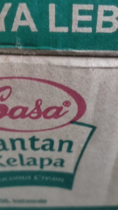 Santan Kelapa Krim (Coconut Cream) Sasa siap pakai 200ml